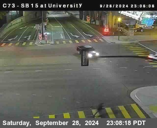 SB 15 at University Ave