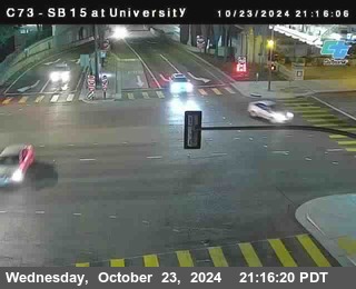 SB 15 at University Ave