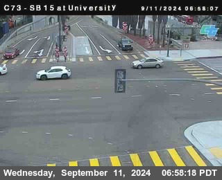 SB 15 at University Ave