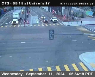 SB 15 at University Ave