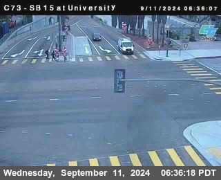 SB 15 at University Ave