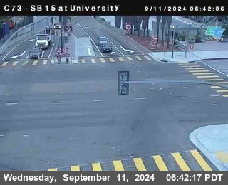 SB 15 at University Ave