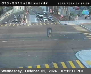 SB 15 at University Ave