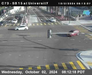 SB 15 at University Ave