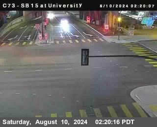 SB 15 at University Ave