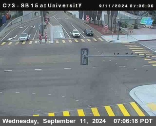 SB 15 at University Ave