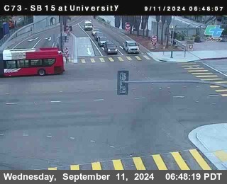 SB 15 at University Ave