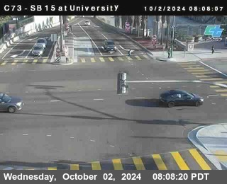 SB 15 at University Ave