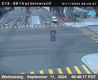 SB 15 at University Ave