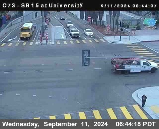 SB 15 at University Ave