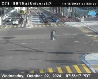 SB 15 at University Ave