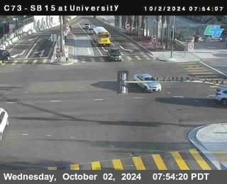 SB 15 at University Ave