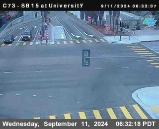 SB 15 at University Ave