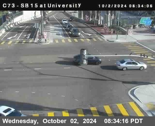 SB 15 at University Ave