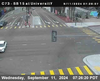 SB 15 at University Ave