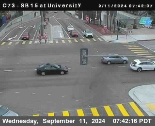 SB 15 at University Ave