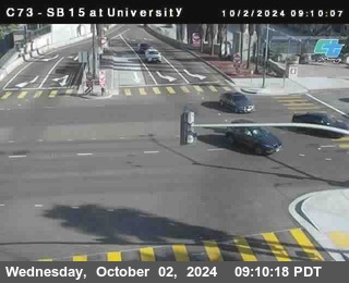 SB 15 at University Ave