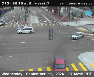 SB 15 at University Ave