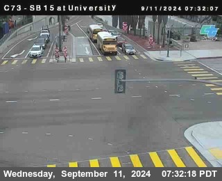 SB 15 at University Ave