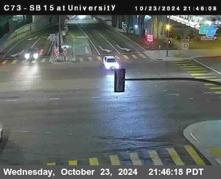 SB 15 at University Ave