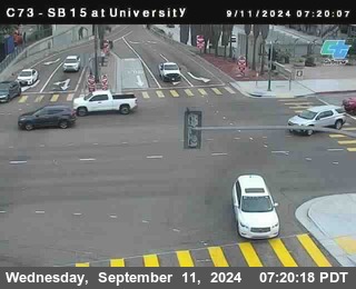 SB 15 at University Ave