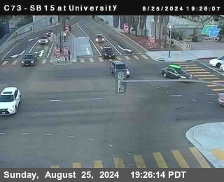 SB 15 at University Ave