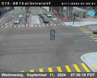 SB 15 at University Ave