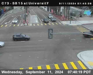 SB 15 at University Ave