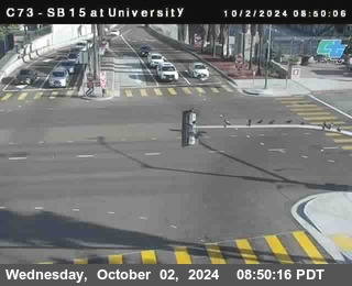 SB 15 at University Ave