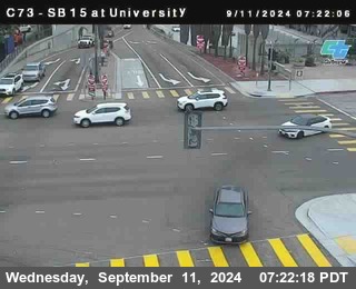 SB 15 at University Ave