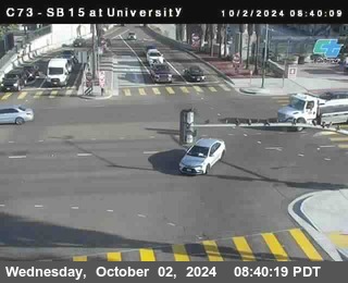 SB 15 at University Ave