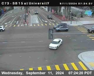 SB 15 at University Ave