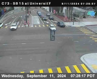 SB 15 at University Ave