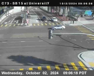 SB 15 at University Ave