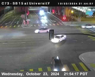 SB 15 at University Ave