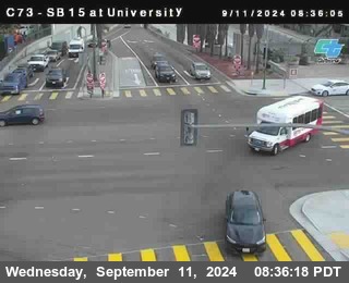 SB 15 at University Ave