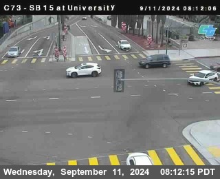 SB 15 at University Ave