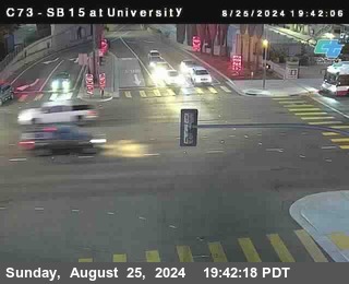 SB 15 at University Ave