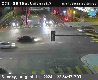 SB 15 at University Ave