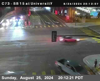 SB 15 at University Ave