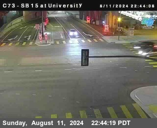 SB 15 at University Ave