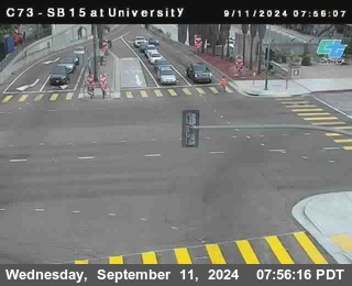 SB 15 at University Ave