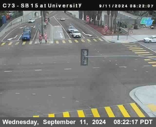 SB 15 at University Ave