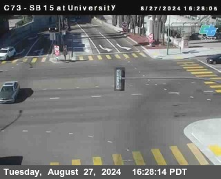 SB 15 at University Ave