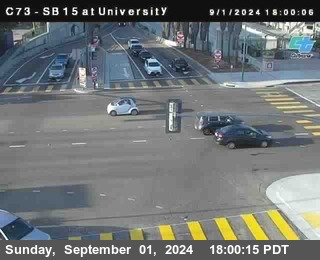 SB 15 at University Ave