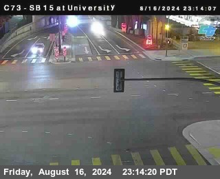 SB 15 at University Ave