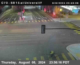 SB 15 at University Ave