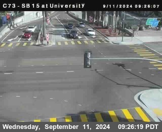 SB 15 at University Ave