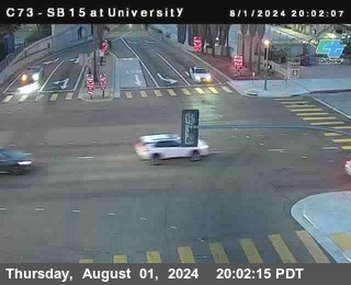 SB 15 at University Ave