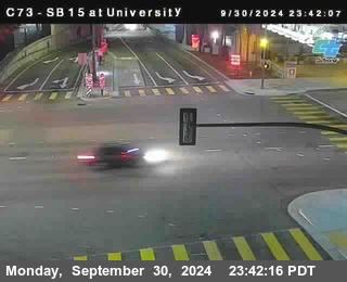 SB 15 at University Ave